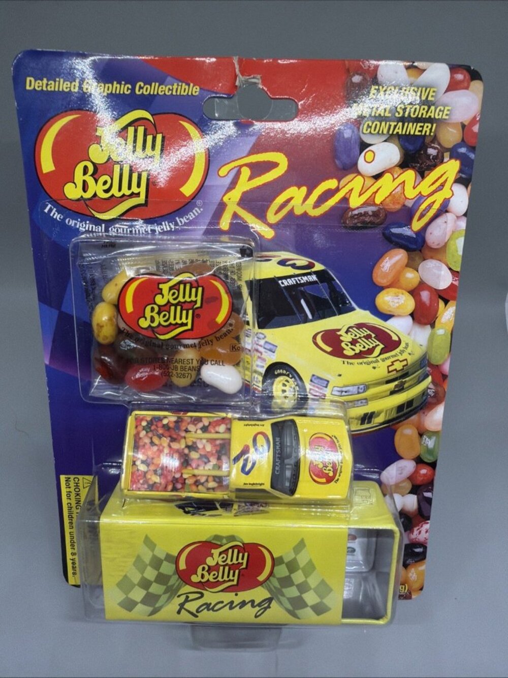 Jelly Belly Racing Jim Inglebright #02 NASCAR Craftsman Truck Jellybean 1/64 Car
